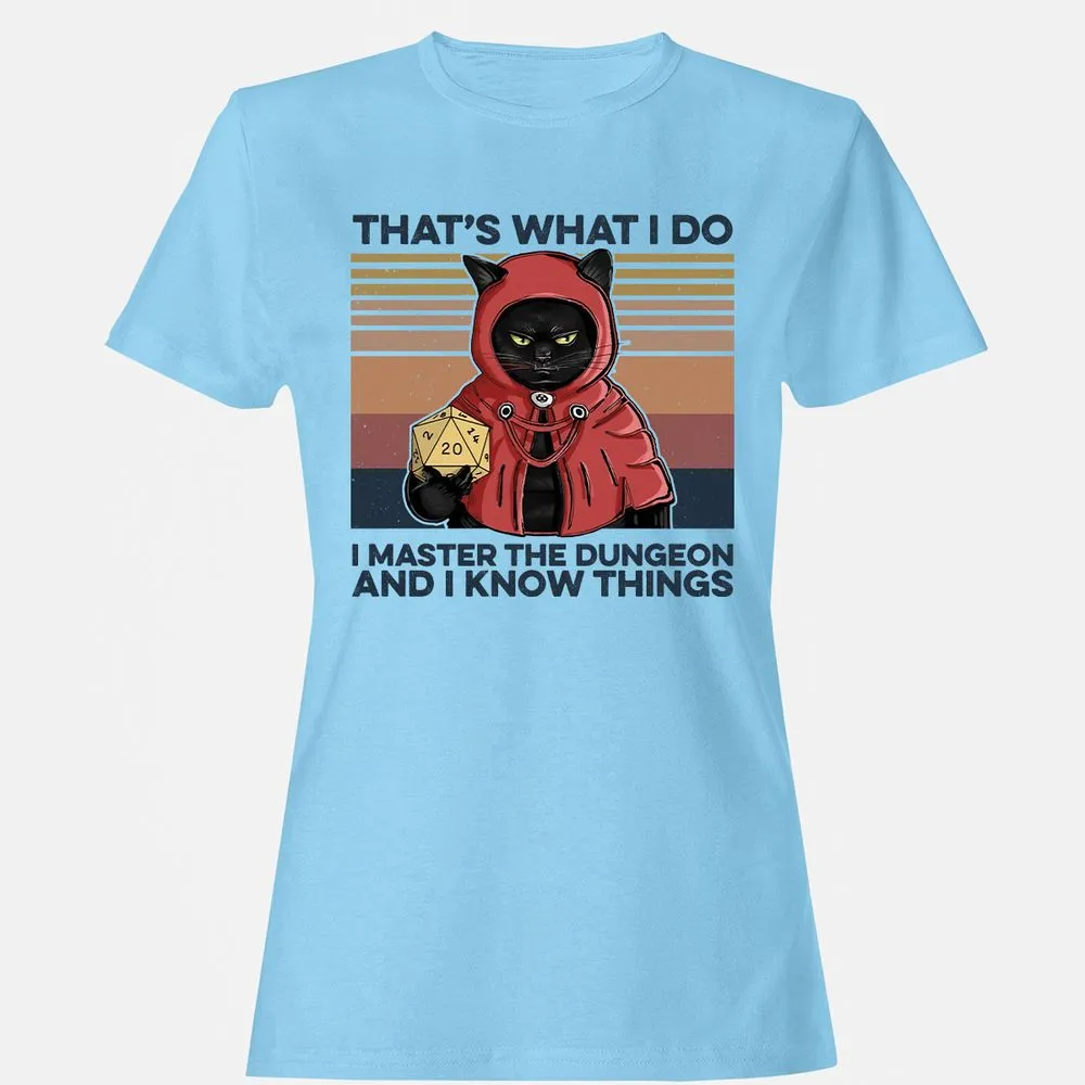 I Master The Dungeons Women's T-Shirt - Light Blue - 8