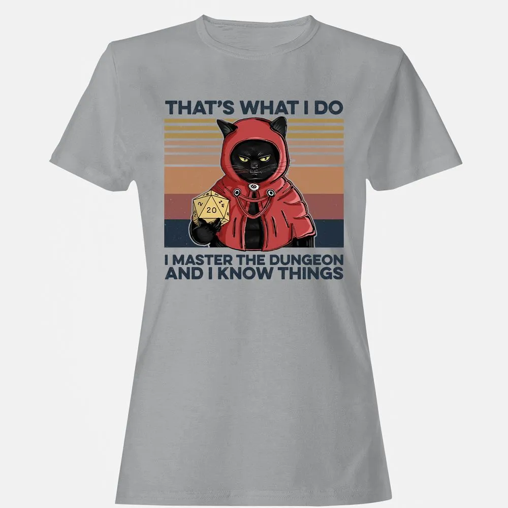 I Master The Dungeons Women's T-Shirt - Sport Grey - 15