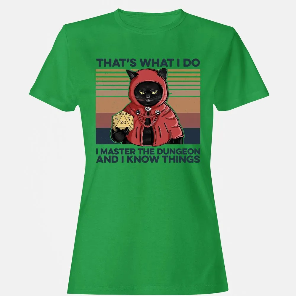 I Master The Dungeons Women's T-Shirt - Irish Green - 7