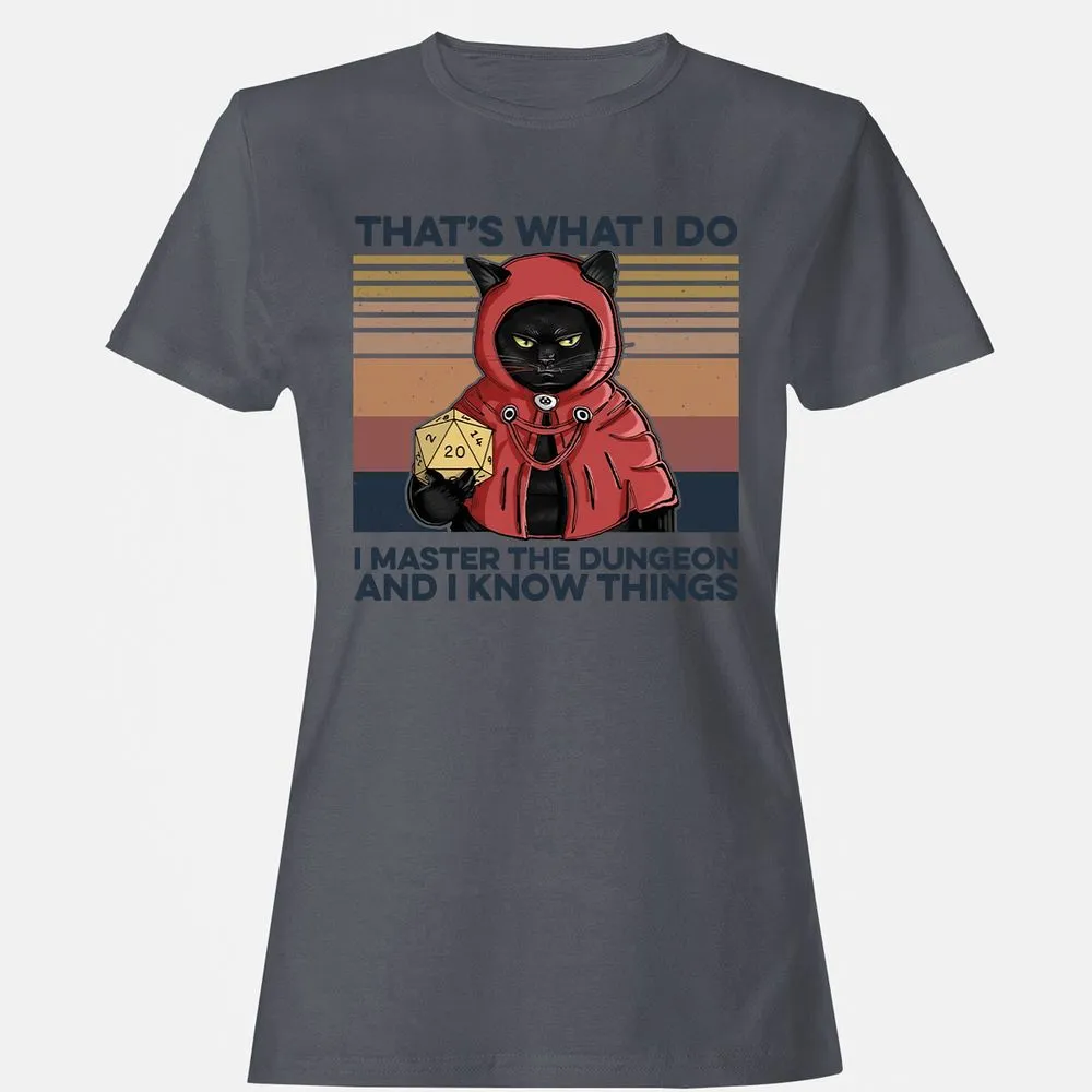I Master The Dungeons Women's T-Shirt - Dark Heather - 5