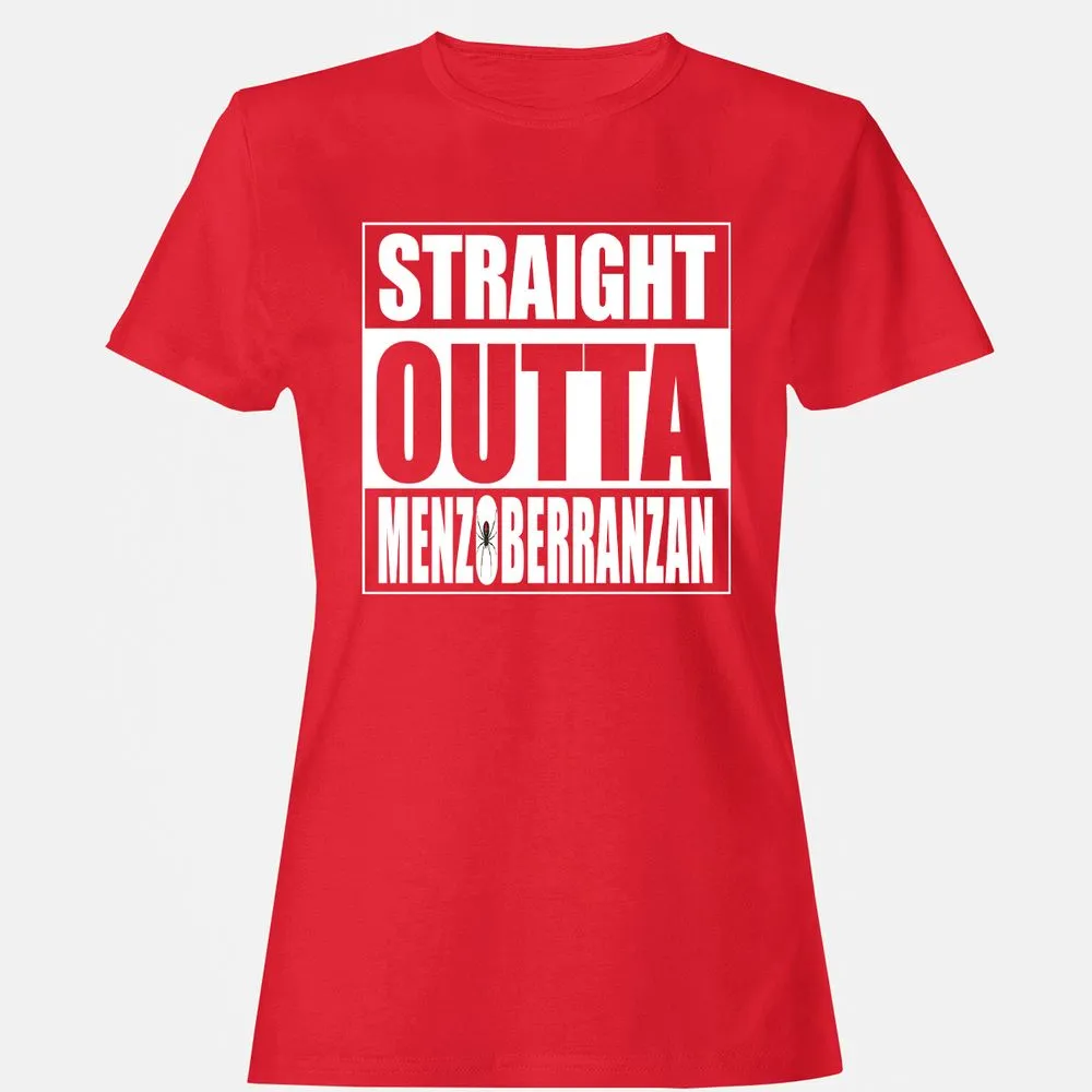 Straight Outta Menzoberranzan Women's T-Shirt - Red - 13