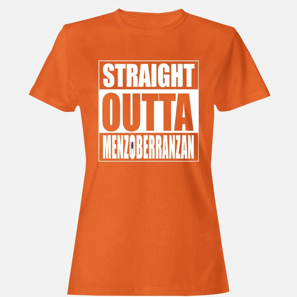 Straight Outta Menzoberranzan Women's T-Shirt - Orange - 11