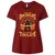 When The Dm Smiles Its Already Too Late Ladies Curvy Jersey - Cardinal - 10