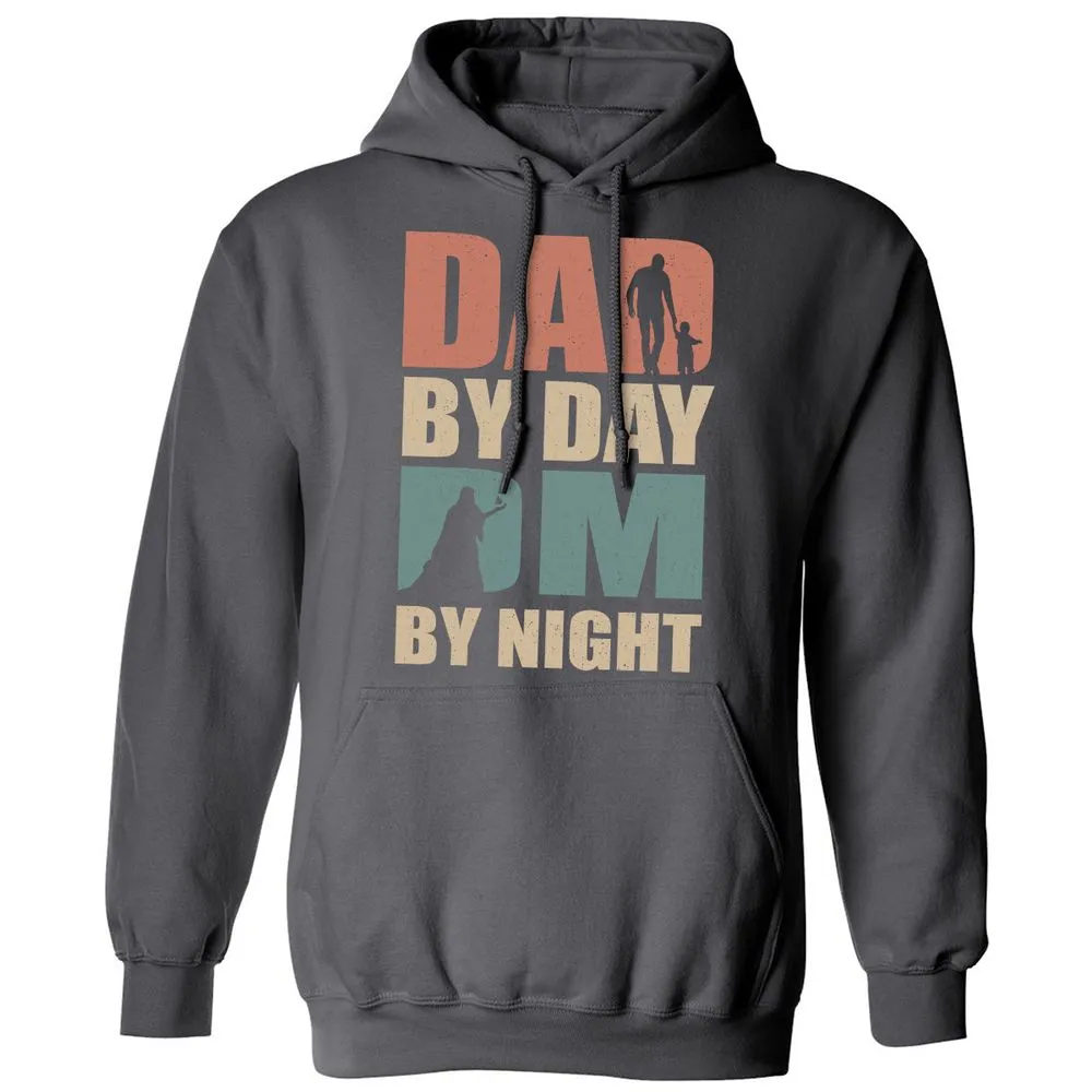 Dad By Day DM By Night - Charcoal - 7