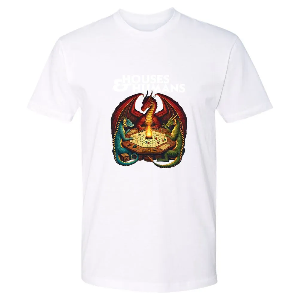 Houses & Humans Premium Unisex T-Shirt - White - 4