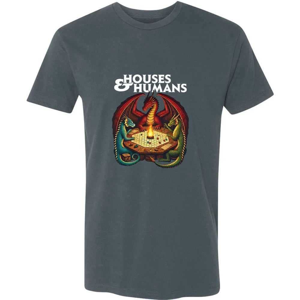 Houses & Humans Premium Unisex T-Shirt - Indigo - 15