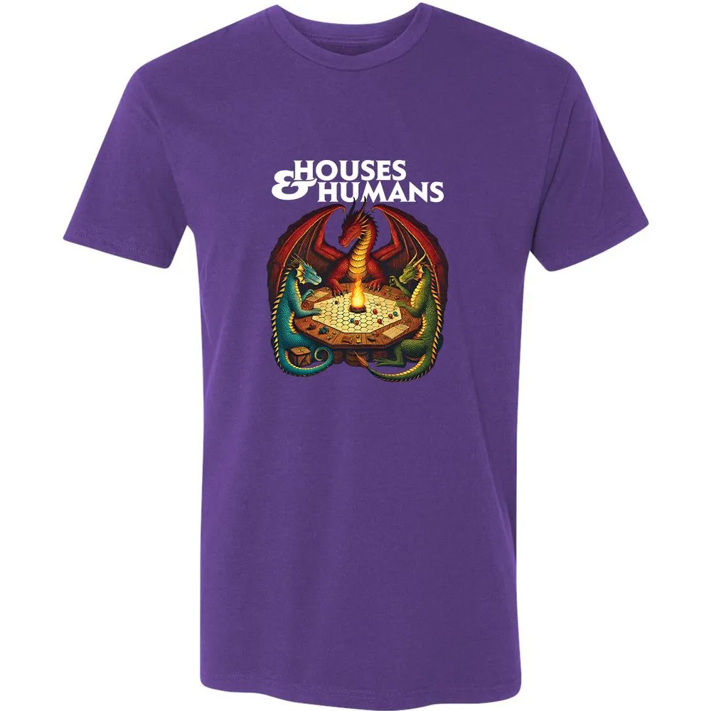 Houses & Humans Premium Unisex T-Shirt - Purple Rush - 7