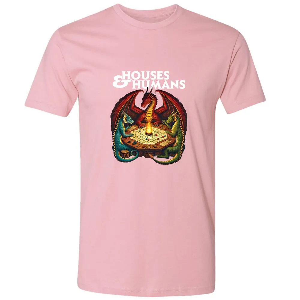 Houses & Humans Premium Unisex T-Shirt - Light Pink - 3