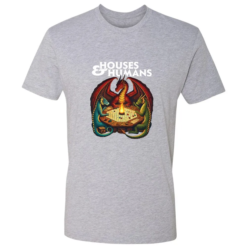 Houses & Humans Premium Unisex T-Shirt - Heather Grey - 9
