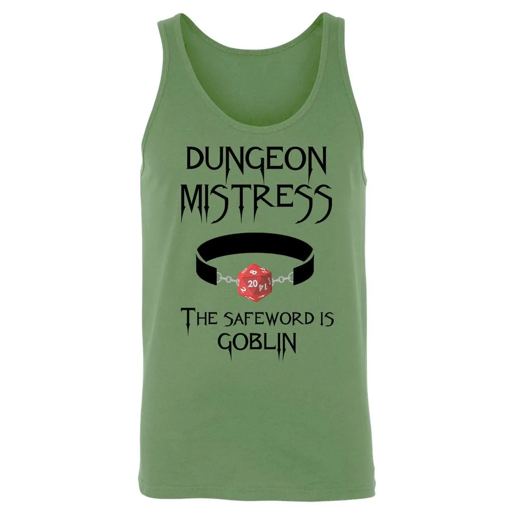 Dungeon Mistress Unisex Jersey Tank - Leaf - 10