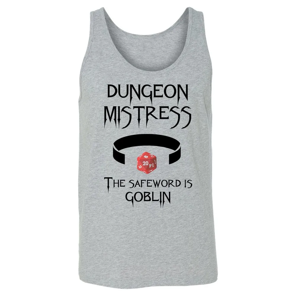 Dungeon Mistress Unisex Jersey Tank - Athletic Heather - 4