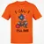 Classic Unisex T-Shirt - White - Orange - 8