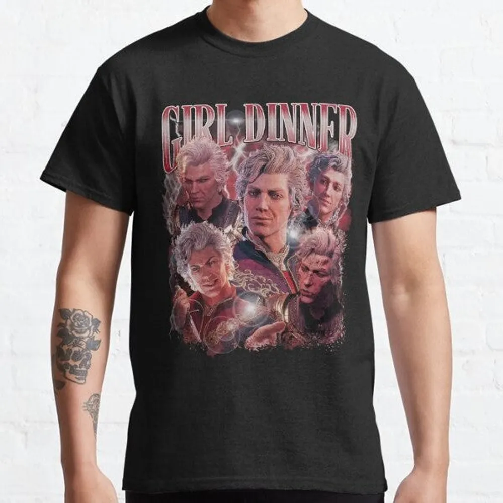 Astarion Girl Dinner Classic Unisex T-Shirt - 1