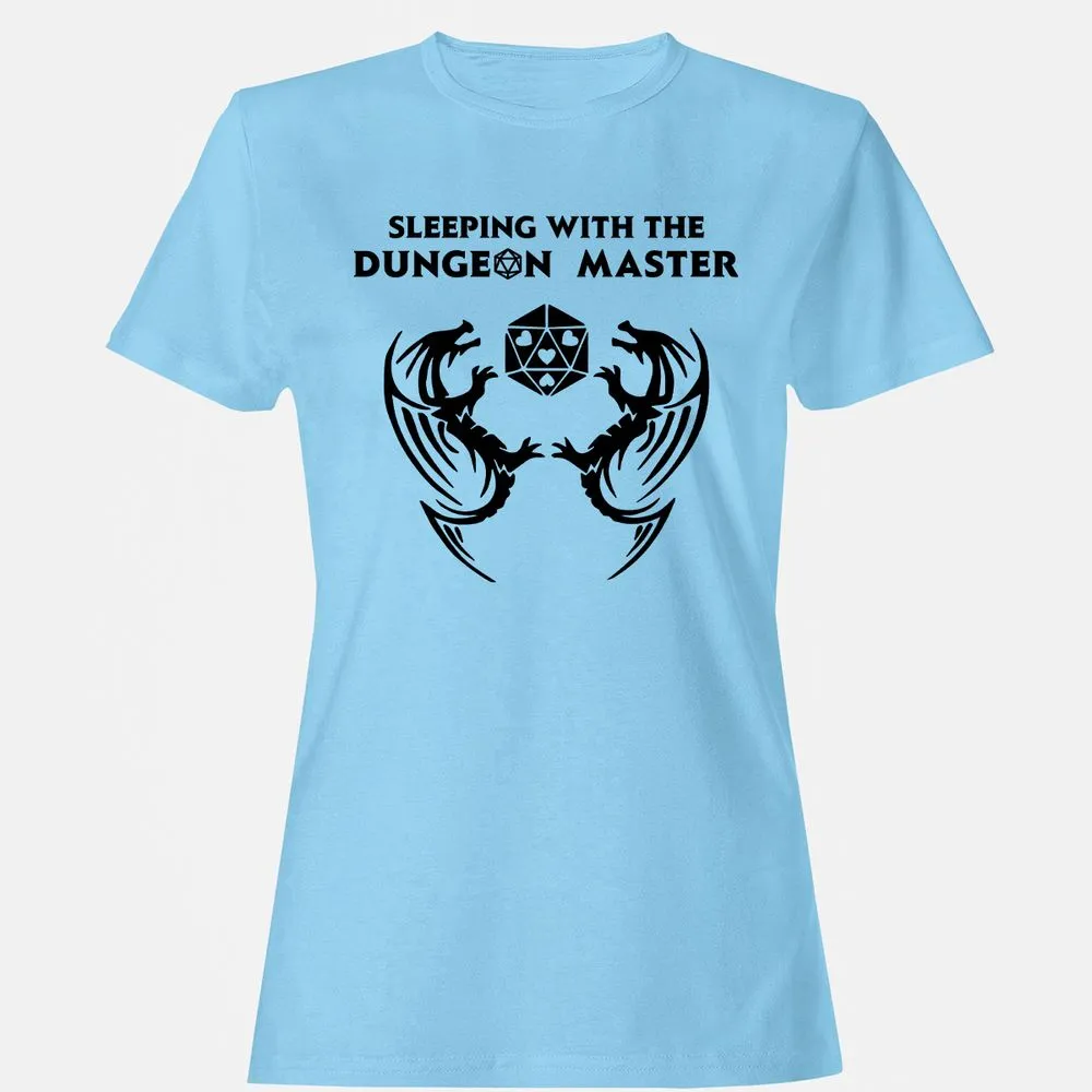 Sleeping With The DM Women's T-Shirt - Light Blue - 8