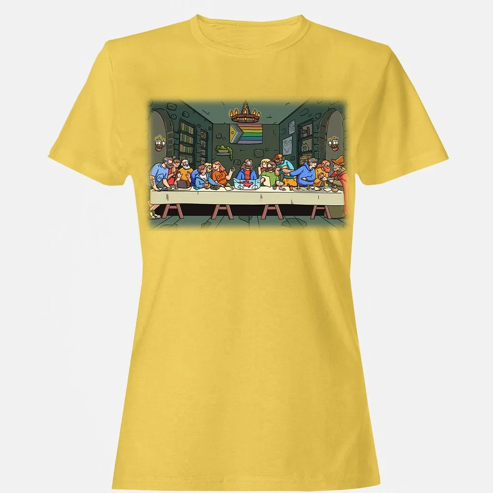 DnD Characters Pride Themed The Last Supper Shirt Women's T-Shirt - Daisy - 4