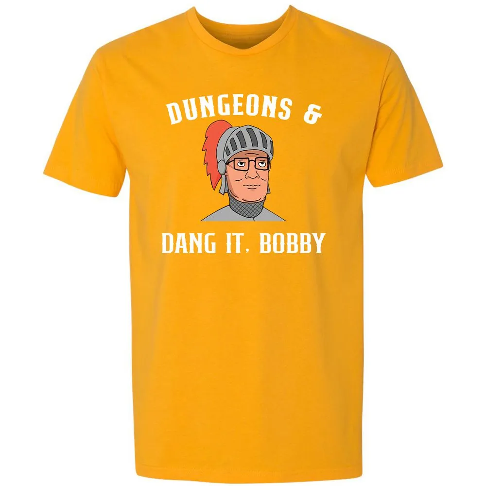Dang It Bobby Premium Unisex T-Shirt - Gold - 12