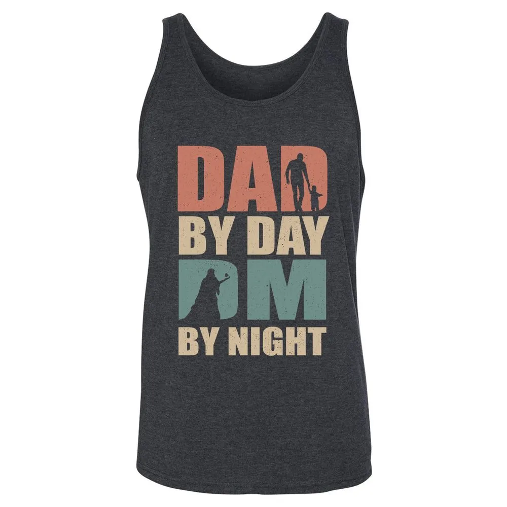 Dad By Day DM By Night - Dark Grey Heather - 6