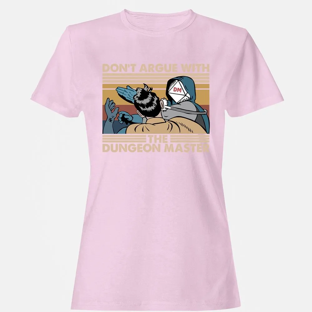 Don't Argue With The DM Women's T-Shirt - Light Pink - 9