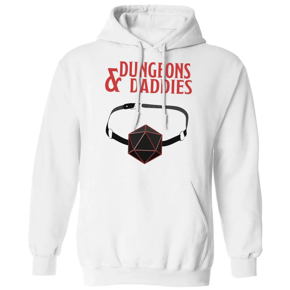 Dungeons And Daddies Classic Unisex Hoodie - White - 11