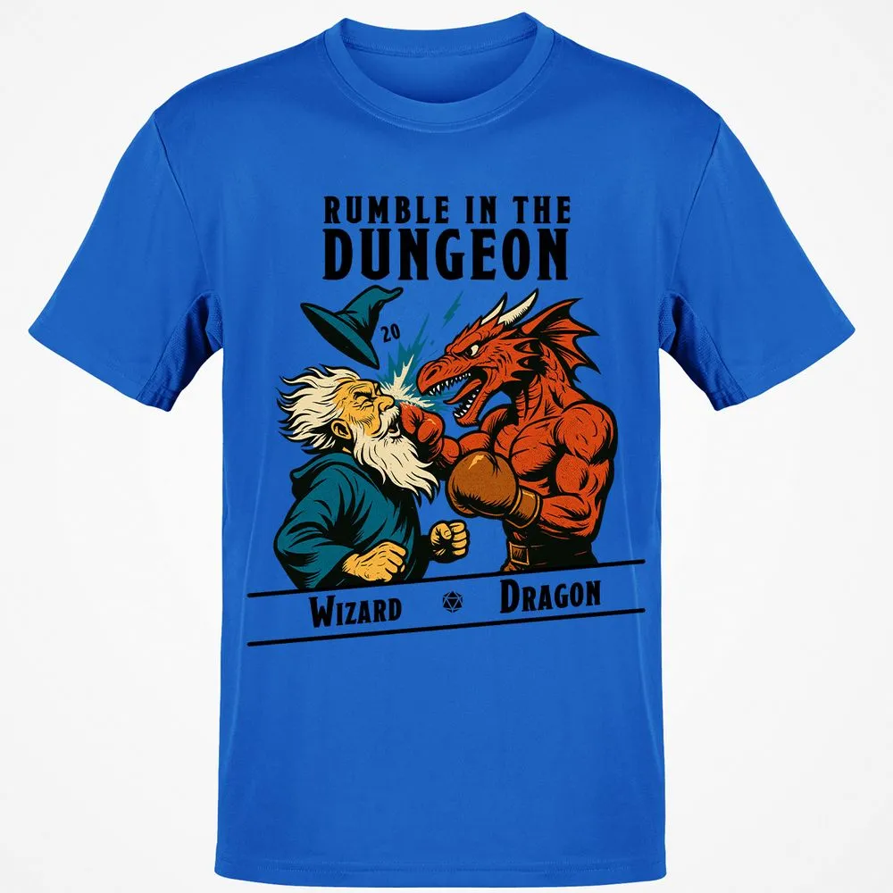Rumble in the Dungeon Classic Unisex T-Shirt - Royal - 11