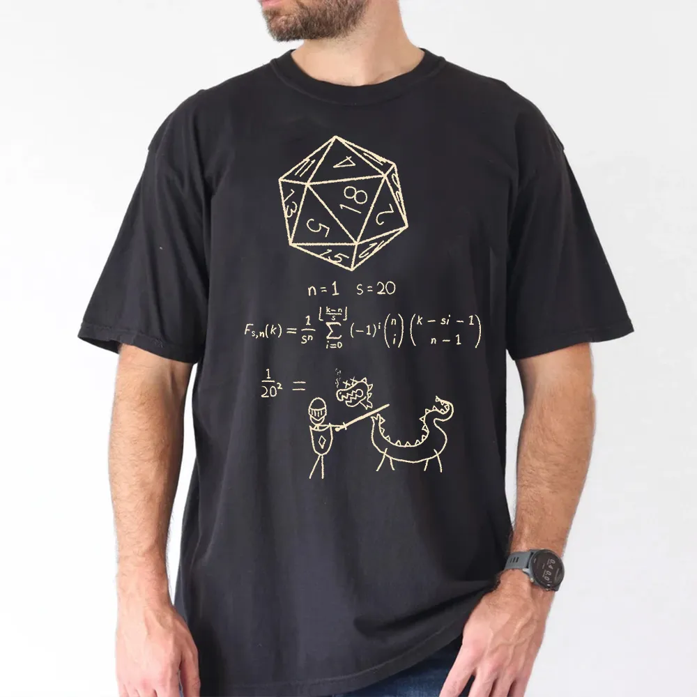 Science Of20 Sided Dice Classic Unisex T-Shirt - 1