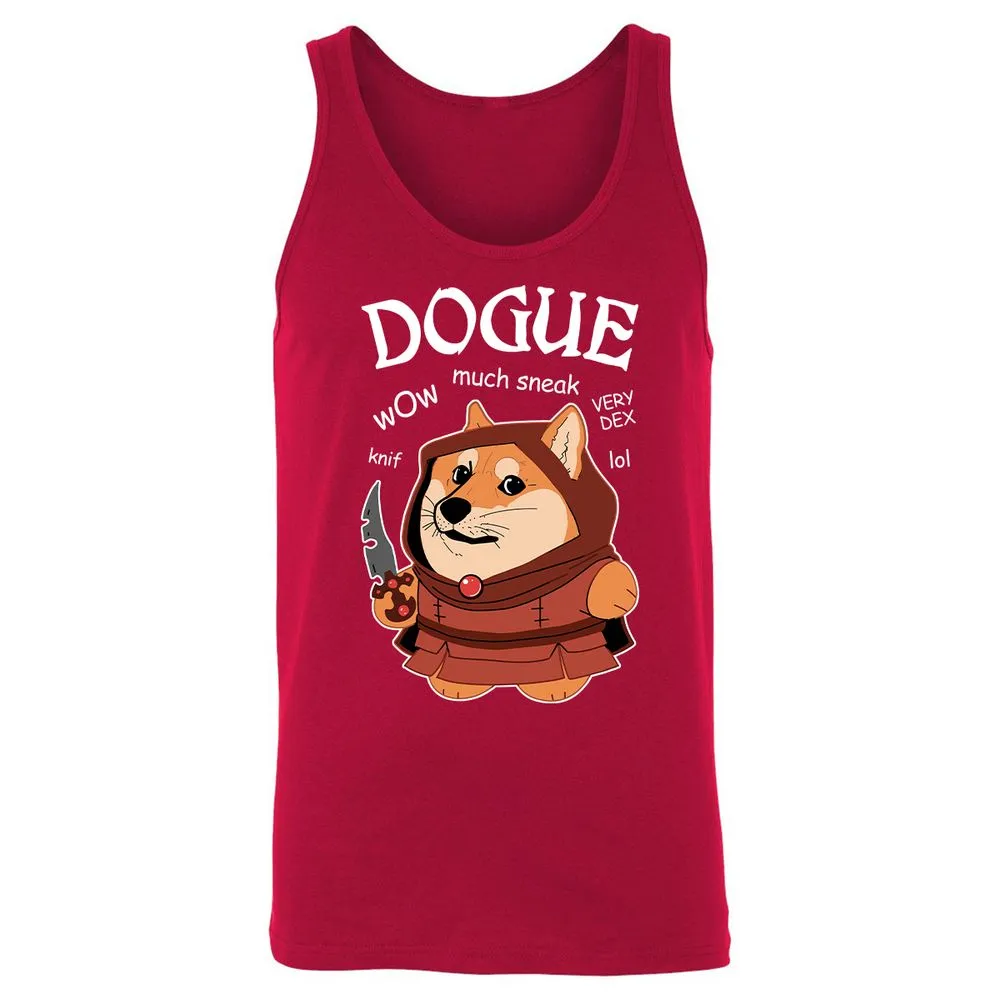 Dogue Class Unisex Jersey Tank - Red - 11