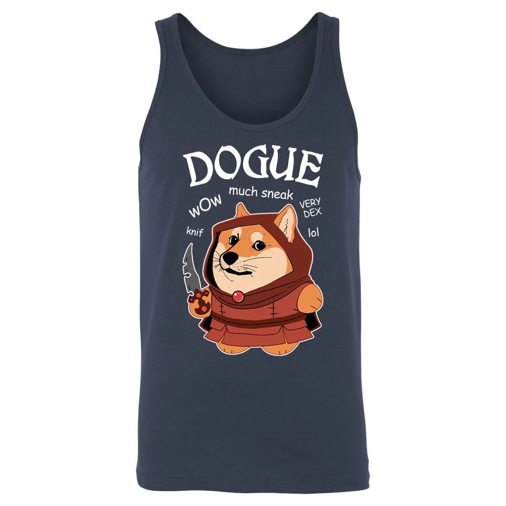 Dogue Class Unisex Jersey Tank - Navy - 2