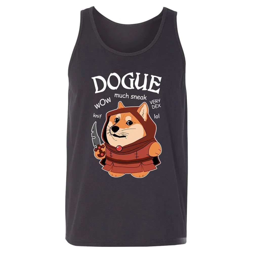 Dogue Class Unisex Jersey Tank - Dark Grey - 7