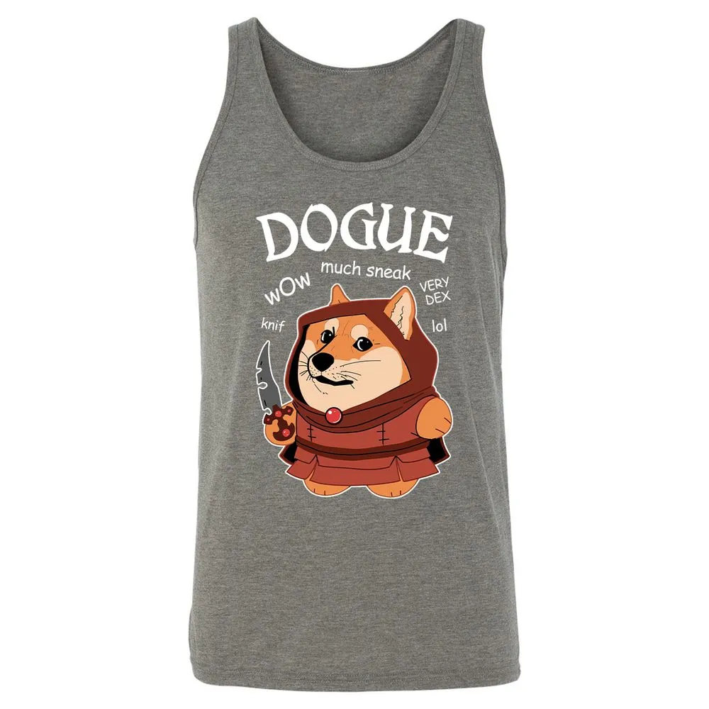 Dogue Class Unisex Jersey Tank - Grey Triblend - 8