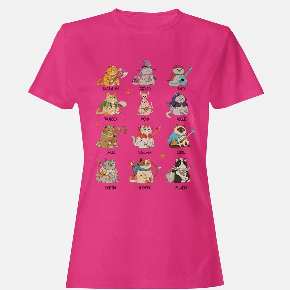 Dungeons And Cats Women's T-Shirt - Heliconia - 6