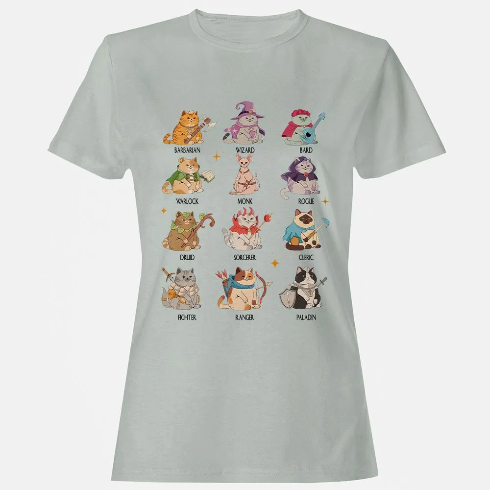 Dungeons And Cats Women's T-Shirt - Ash - 2