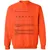Wife Stats 2 Classic Unisex Sweatshirt - Orange - 10