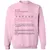 Wife Stats 2 Classic Unisex Sweatshirt - Light Pink - 3