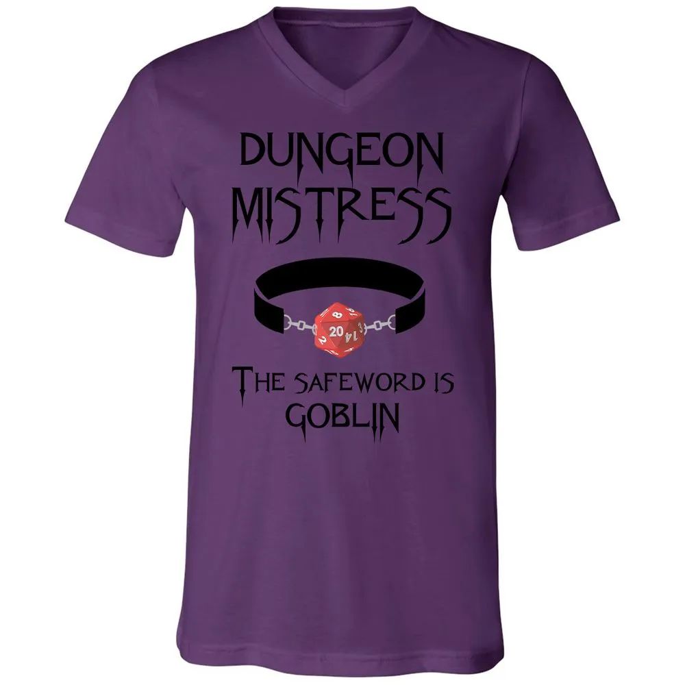 Dungeon Mistress Unisex V-Neck T-Shirt - Team Purple - 2