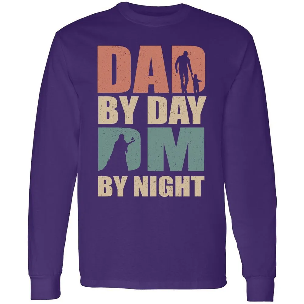 Dad By Day DM By Night - Purple - 13