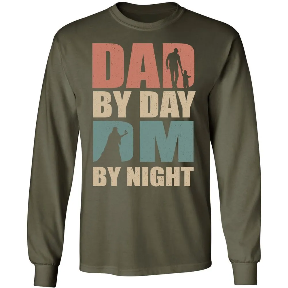 Dad By Day DM By Night - Military Green - 16