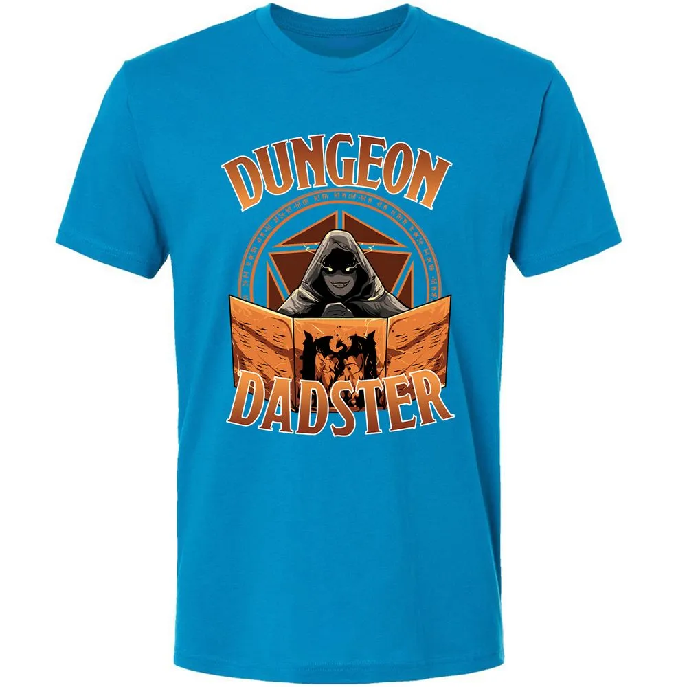 Dungeon Dadster Premium Unisex T-Shirt - Turquoise - 16