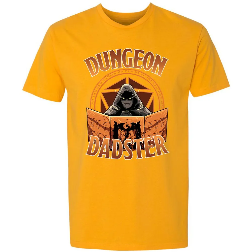 Dungeon Dadster Premium Unisex T-Shirt - Gold - 12
