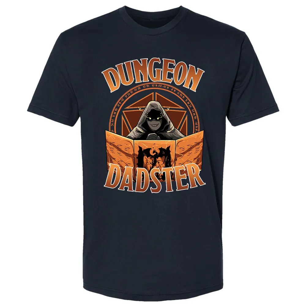 Dungeon Dadster Premium Unisex T-Shirt - Midnight Navy - 2