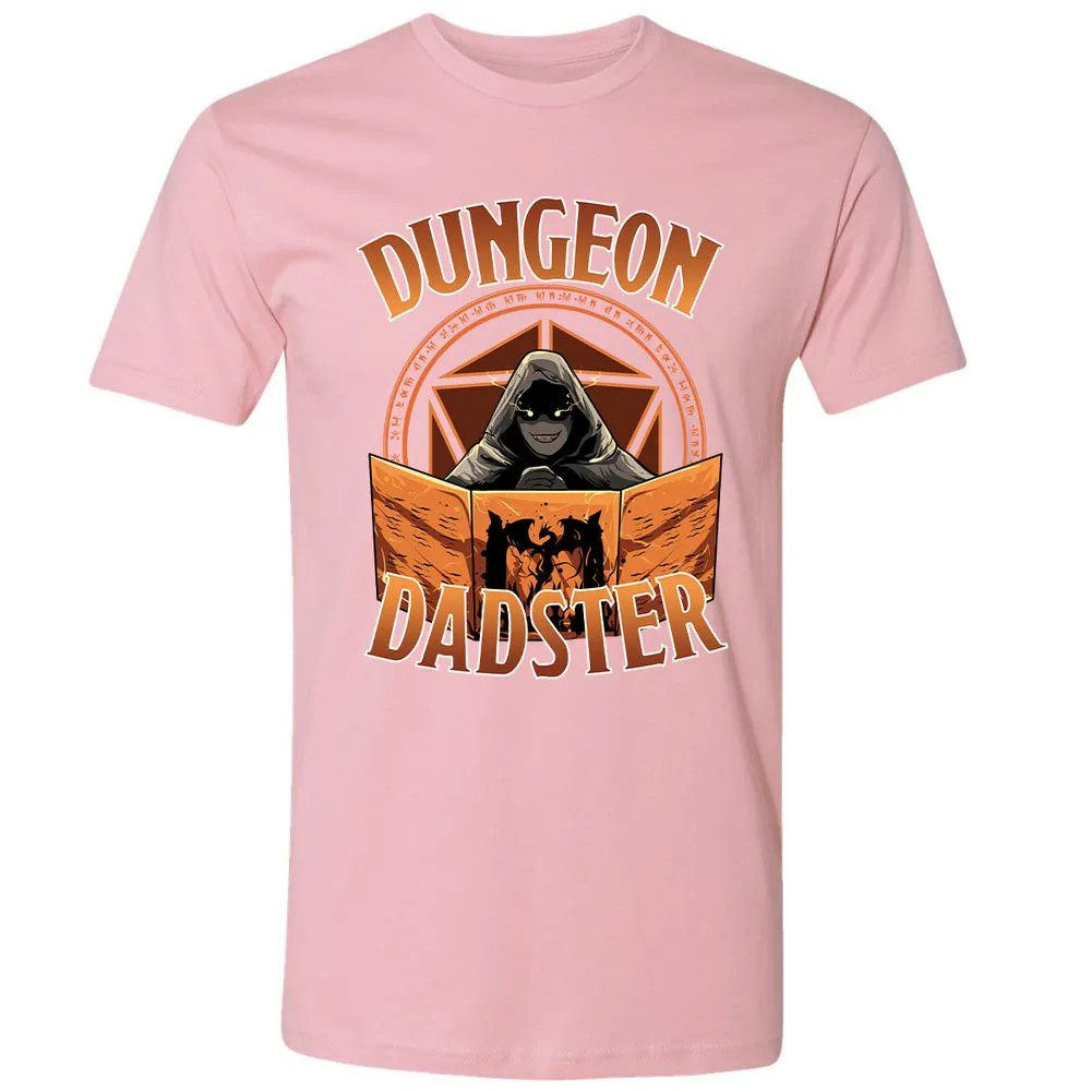Dungeon Dadster Premium Unisex T-Shirt - Light Pink - 3