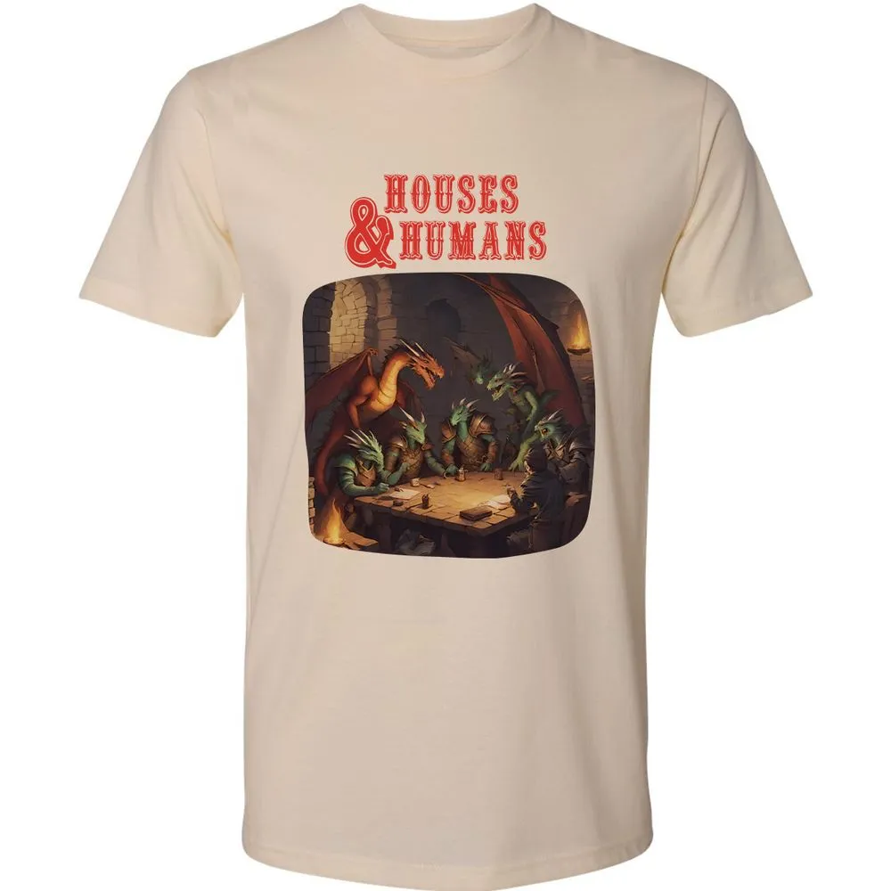 Houses And Humans Premium Unisex T-Shirt - Cream - 2