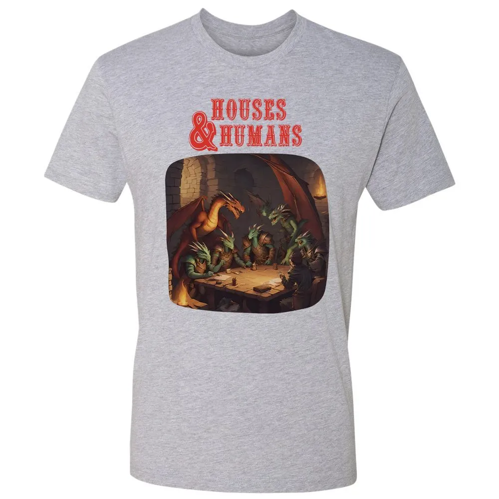 Houses And Humans Premium Unisex T-Shirt - Heather Grey - 9