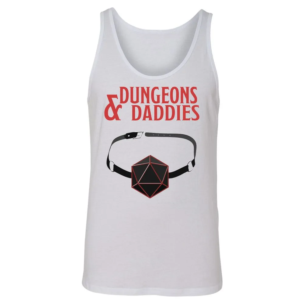 Dungeons And Daddies Unisex Jersey Tank - White - 14