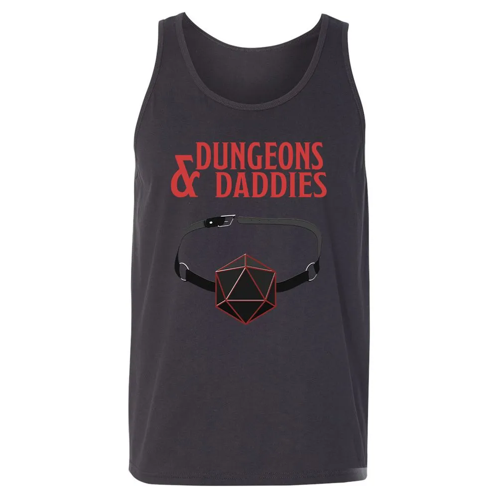 Dungeons And Daddies Unisex Jersey Tank - Dark Grey - 7