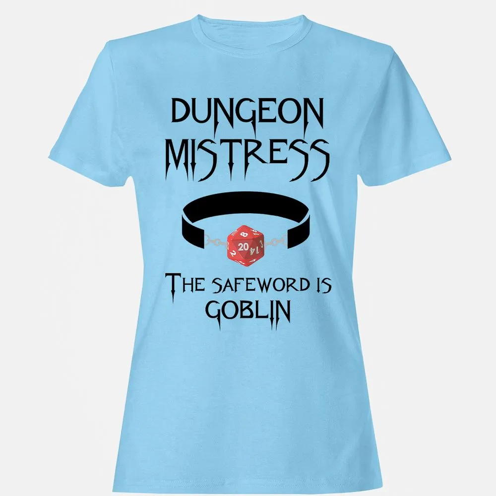 Dungeon Mistress Women's T-Shirt - Light Blue - 8