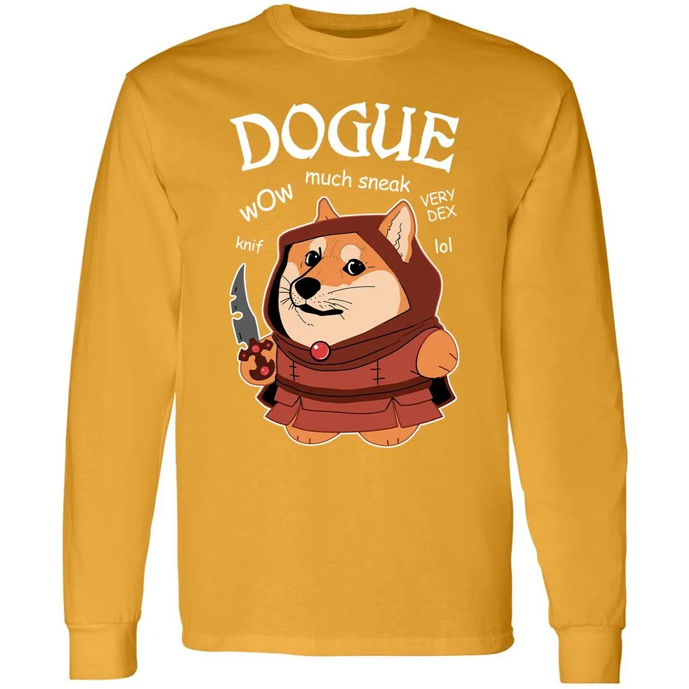 Dogue Class Long Sleeve T-Shirt - Gold - 9