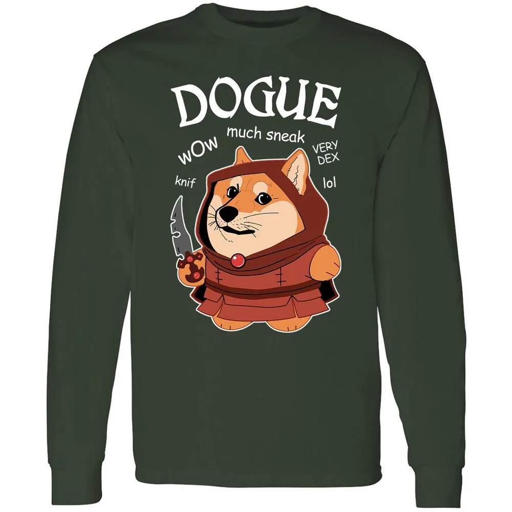 Dogue Class Long Sleeve T-Shirt - Forest Green - 4