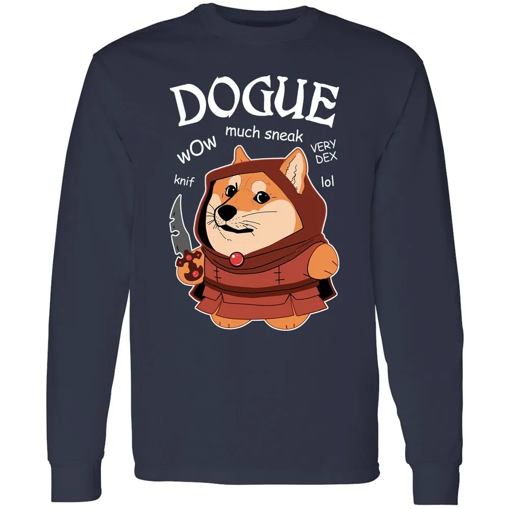 Dogue Class Long Sleeve T-Shirt - Navy - 2