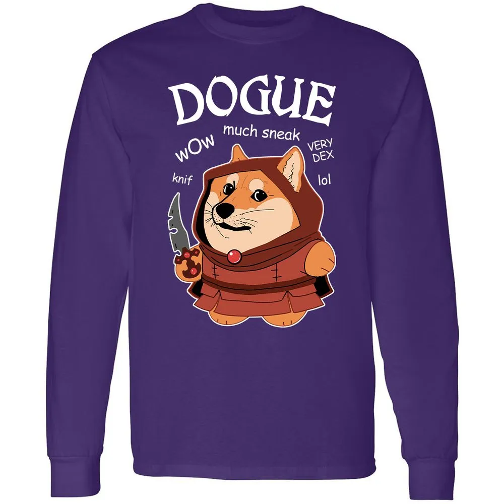 Dogue Class Long Sleeve T-Shirt - Purple - 13