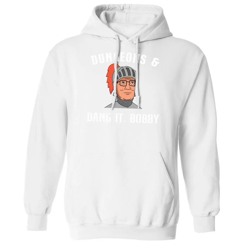 Dang It Bobby Classic Unisex Hoodie - White - 11